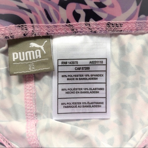 NWT Puma girls tee and shorts set - Picture 6 of 9